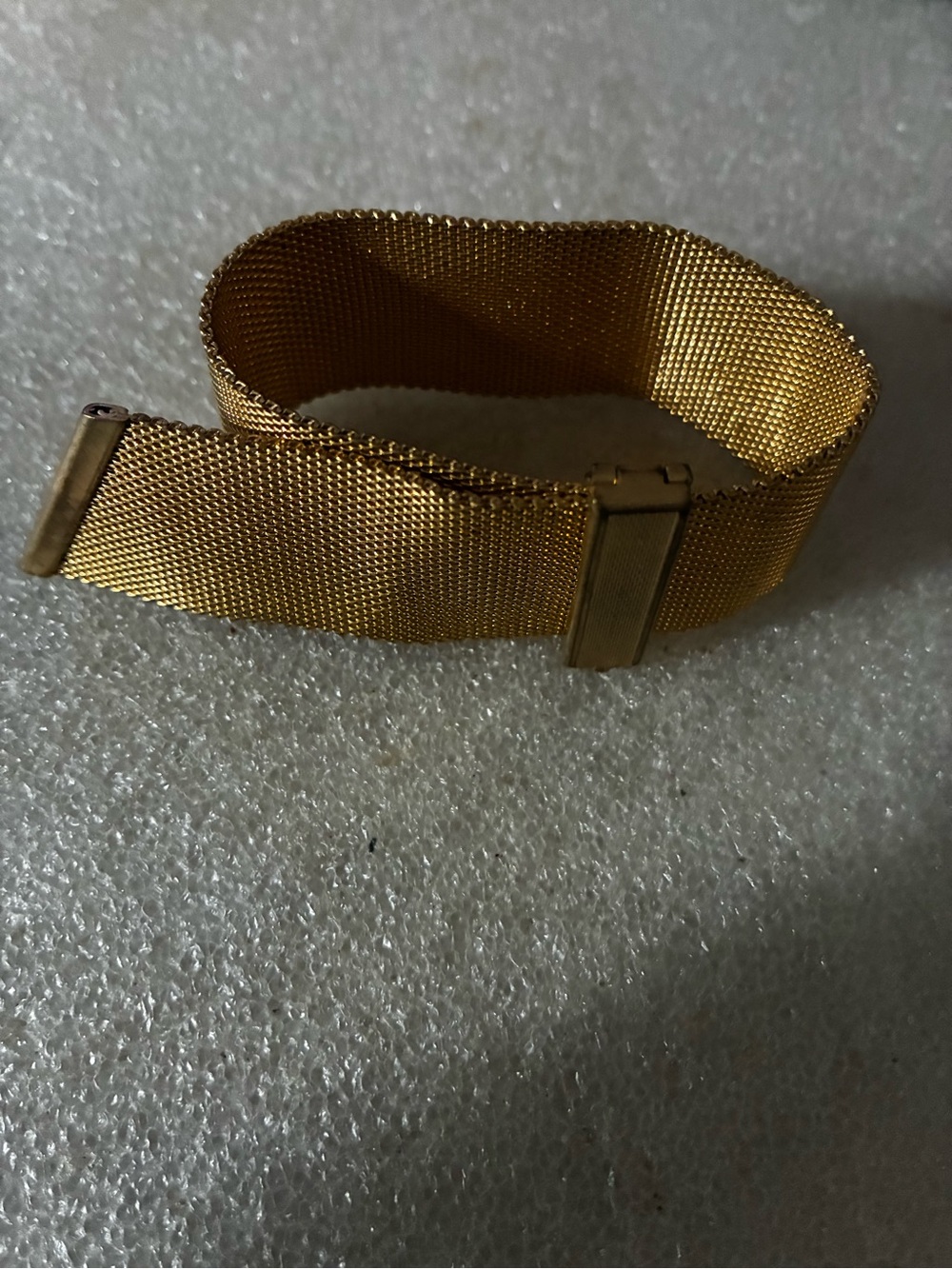 Gold Mesh Adjustable Bracelet